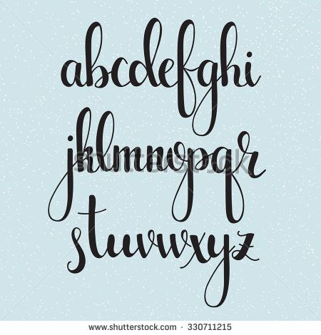 450x470 Curvy Fonts Handwritten Brush Style Modern Calligraphy Cursive - Watercolor Handwriting Font