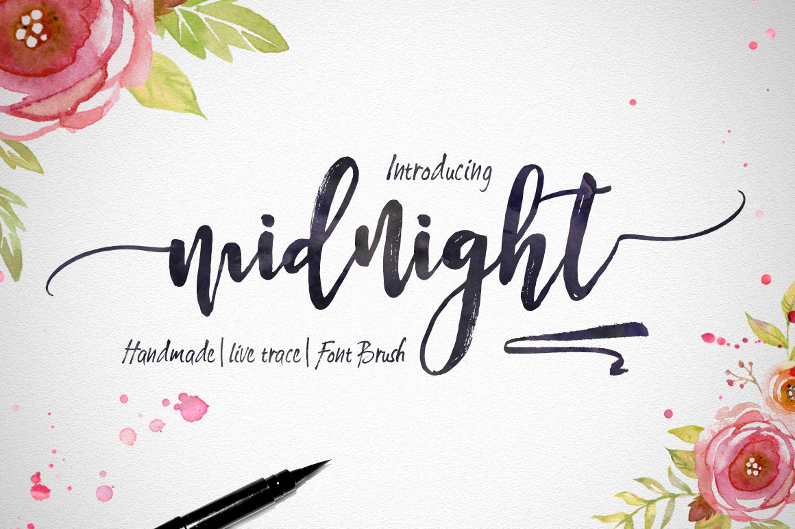 1160x772 Wedding Calligraphy Font Lovely Calligraphy Fonts Alphabets - Watercolor Handwriting Font