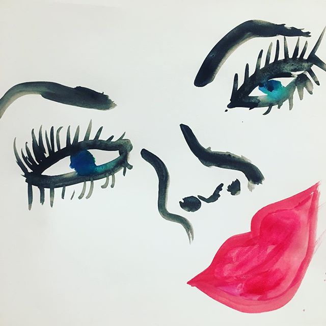 Watercolor Hashtags at Explore collection of