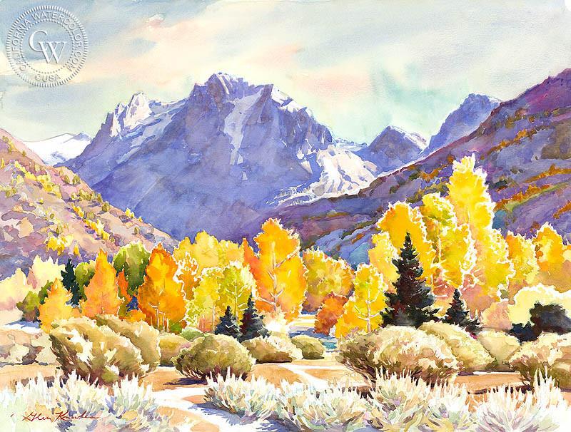 800x606 That Calendar Afternoon, Watercolor Art By Glen Knowles - Watercolor Hd