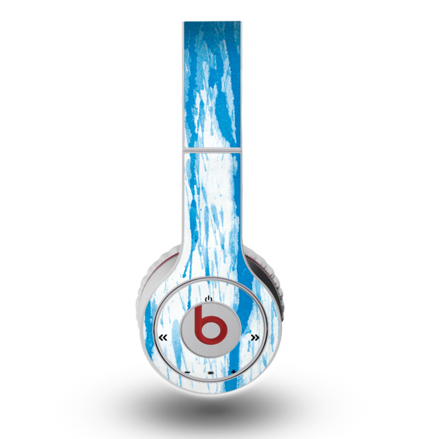 600x625 The Running Blue Watercolor Paint Skin For The Original Beats By - Watercolor Headphones