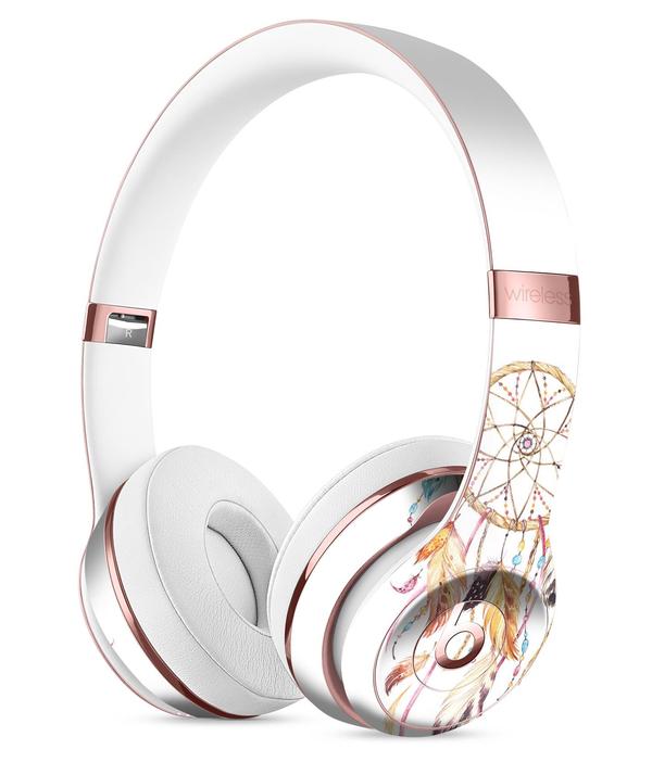 600x702 Watercolor Dreamcatchers V8 Full Body Skin Kit For The Beats By - Watercolor Headphones