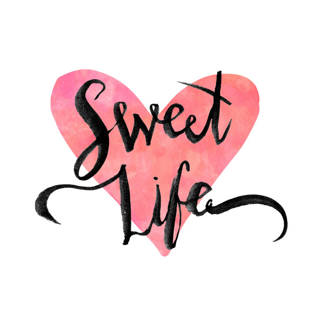 630x630 Sweet Life Pink Watercolor Heart - Watercolor Heart