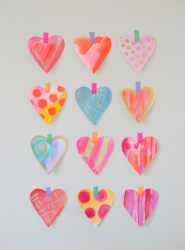 600x811 Watercolor Valentine Hearts - Watercolor Heart