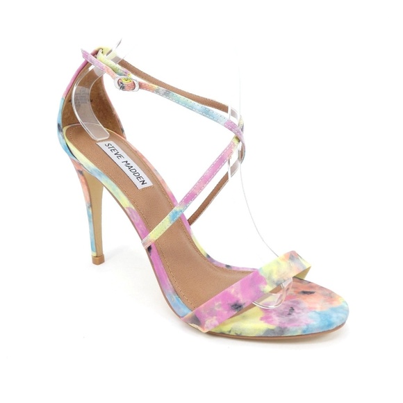 580x580 Steve Madden Shoes Open Toe Pastel Watercolor Heels New Poshmark - Watercolor Heels