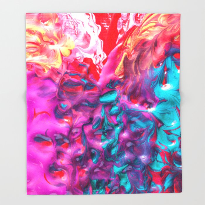 700x700 Pretty Paint Swirl Coral Pink And Blue Pastel Marble Swirl - Watercolor Hipster