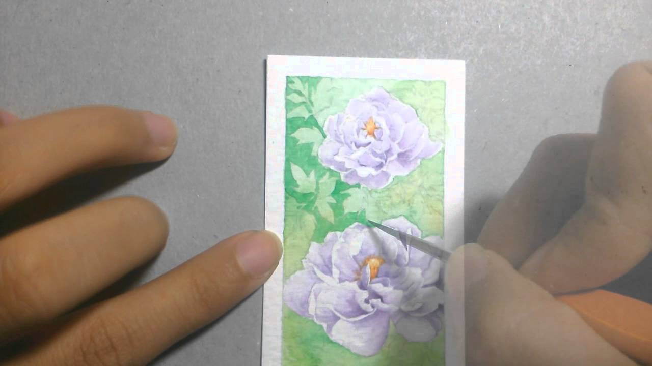 1280x720 Hoa - Watercolor Hoa