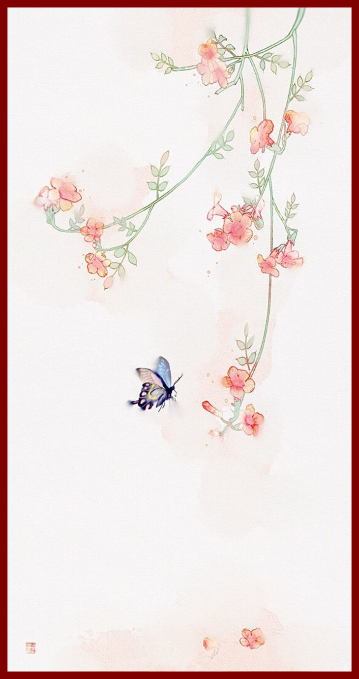 730x1378 Incredible Tranh Nh Hoa Wallpaper Watercolor And Picture For Site - Watercolor Hoa