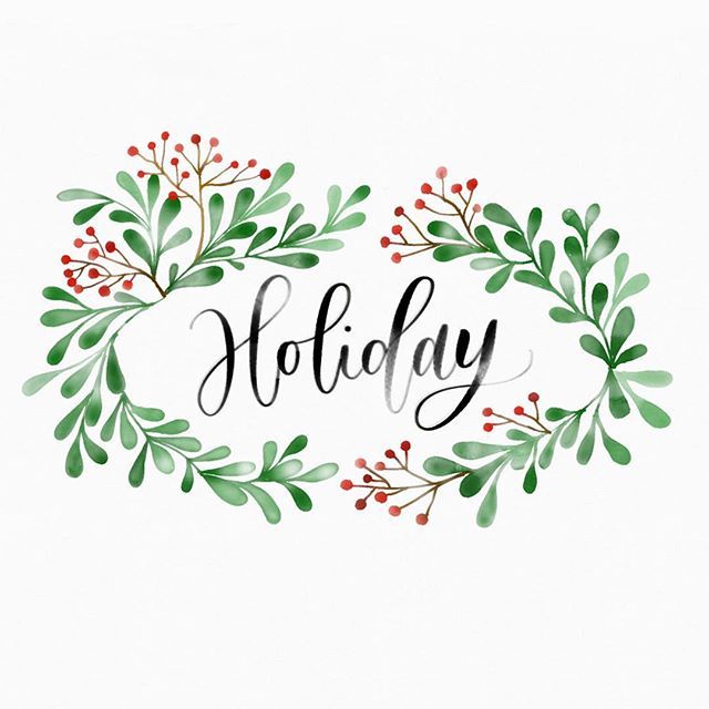 640x640 Holly Leaves. Hand Lettering Inspiration Leaves - Watercolor Holly Leaves