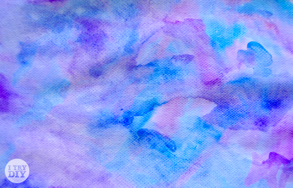 600x385 Watercolor Honeycomb Paper Tiles I Try Diy - Watercolor Honeycomb