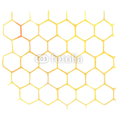 400x400 Watercolor Honeycomb On White Buy Photos Ap Images Detailview - Watercolor Honeycomb