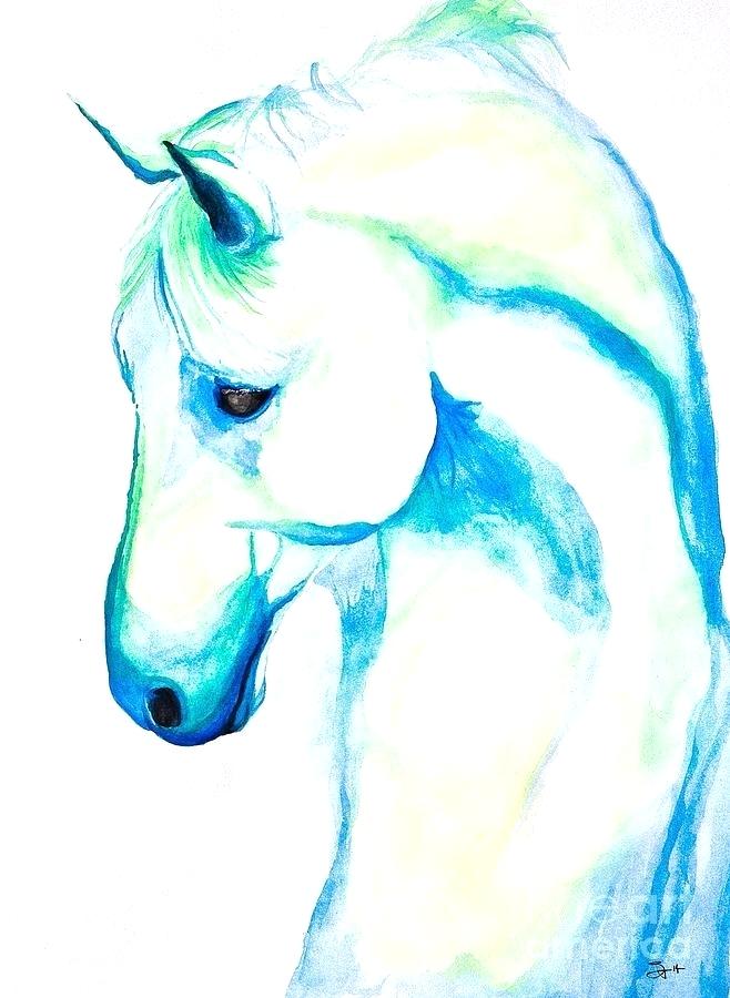 658x900 Watercolor Horse Painting Show In By Images Procommunication - Watercolor Horse Tattoo