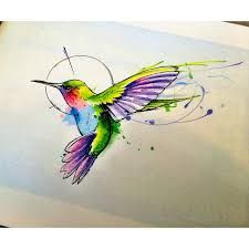 225x225 Resultado De Imagen Para Watercolor Hummingbird Tattoos Tattoos - Watercolor Hummingbird Tattoo