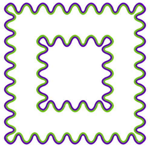 496x493 Watercolor Illusion An Optical Illusion - Watercolor Illusion