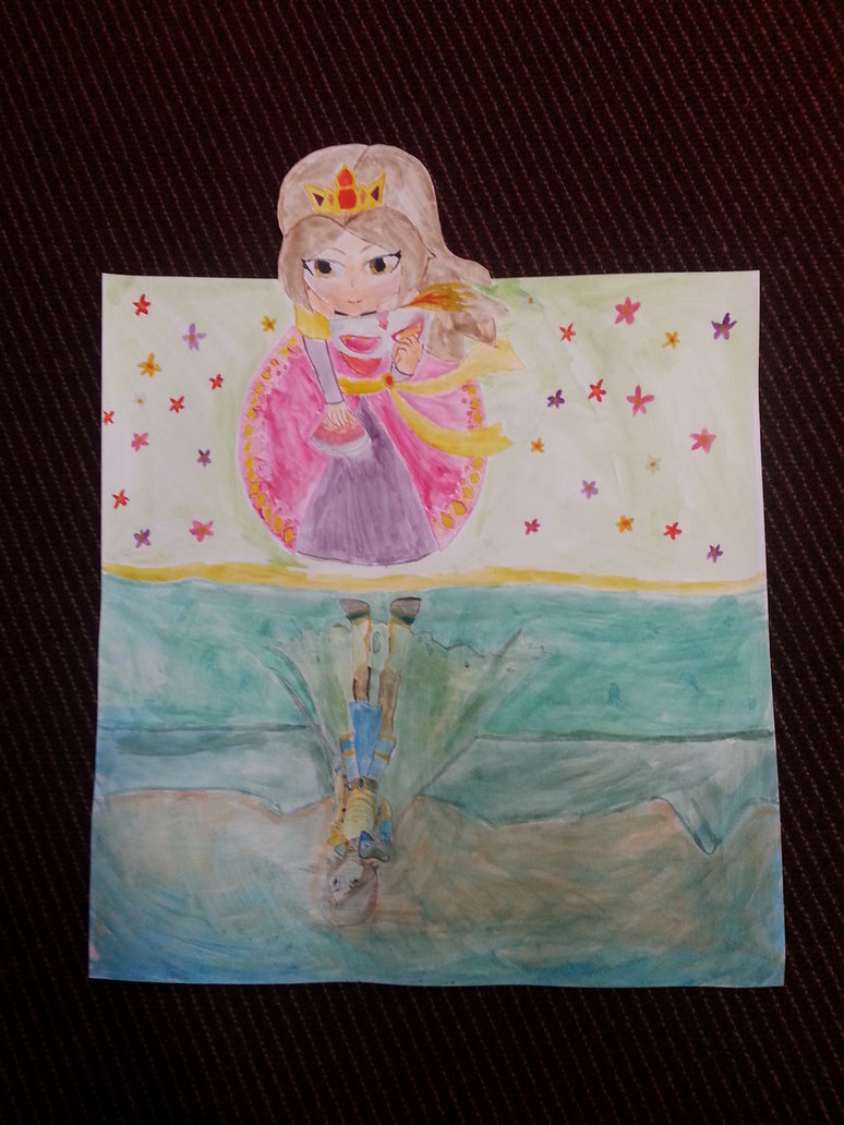 774x1032 Watercolor Illusion Painting - Watercolor Illusion