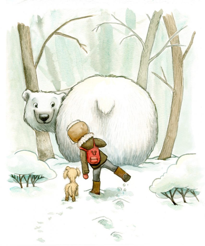 854x1024 Illustration Mirka Hokkanen - Watercolor Illustration