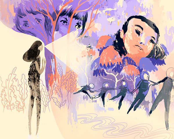 600x480 Nicole Xu Talks About Bringing Watercolour Techniques Into Her - Watercolor Illustration Techniques