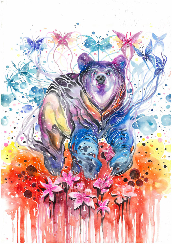 700x990 Watercolor Has An Unpredictable Character That Lets Me Create - Watercolor Images