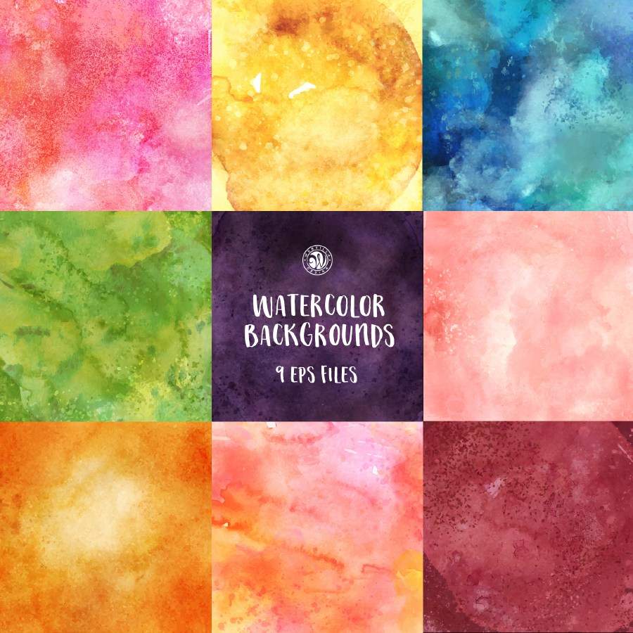 900x900 Free Vector Watercolor Backgrounds Free Design Resources - Watercolor Images Free