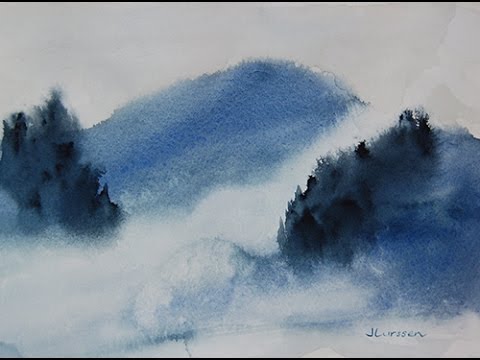 480x360 Learn To Paint Mist In Watercolors - Watercolor Images Free
