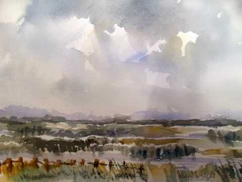480x360 Loose Impressionist Watercolours - Watercolor Impressionist Landscape
