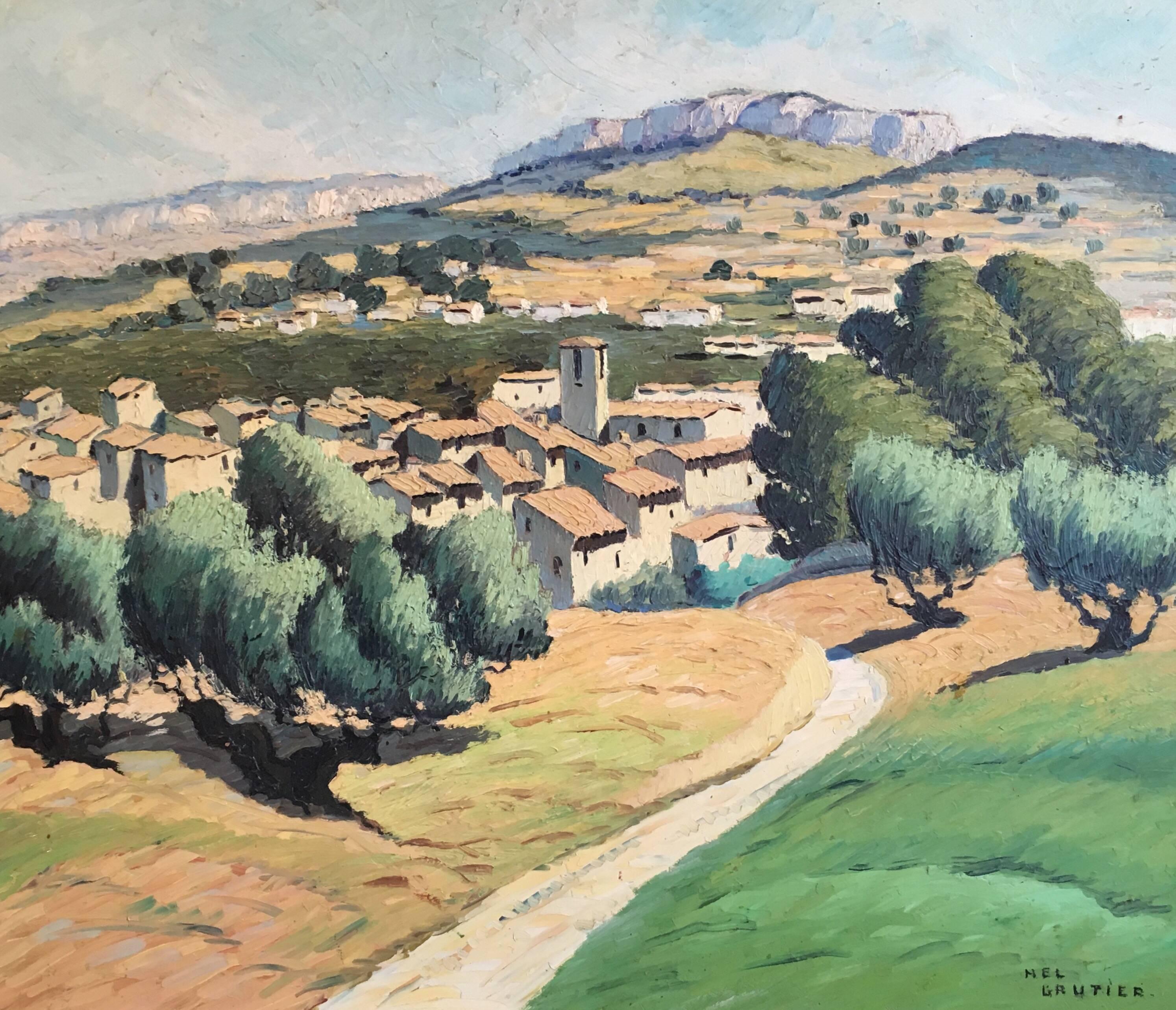 2988x2566 Nel Gautier - Watercolor Impressionist Landscape