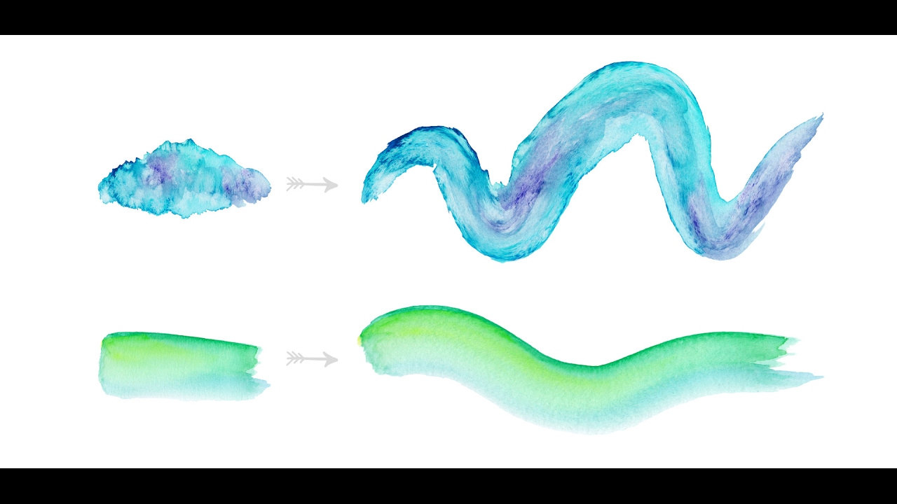 1280x720 Create Watercolor Texture Brushes In Adobe Illustrator - Watercolor In Adobe Illustrator