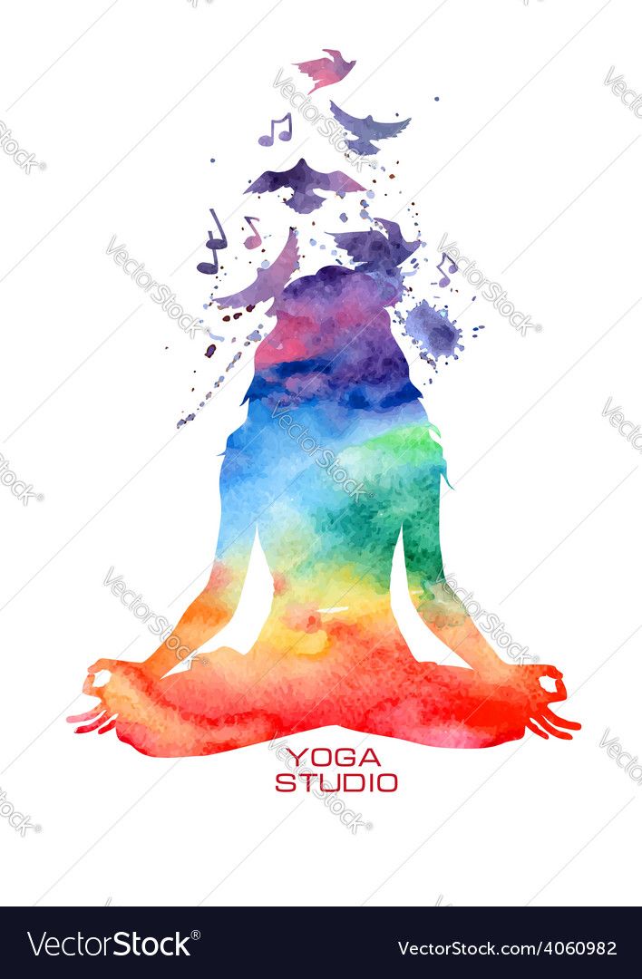 708x1080 Watercolor Adobe Illustrator Rainbow Watercolor Label With Woman - Watercolor In Adobe Illustrator