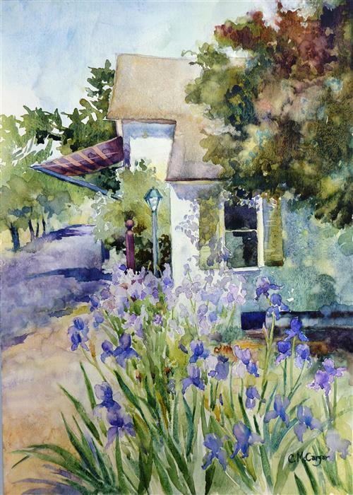 500x700 French Laundry By Catherine Mccargar - Watercolor In French