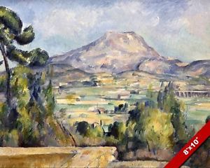 300x240 Saint Victoire Mountain France Watercolor Painting French Art Real - Watercolor In French