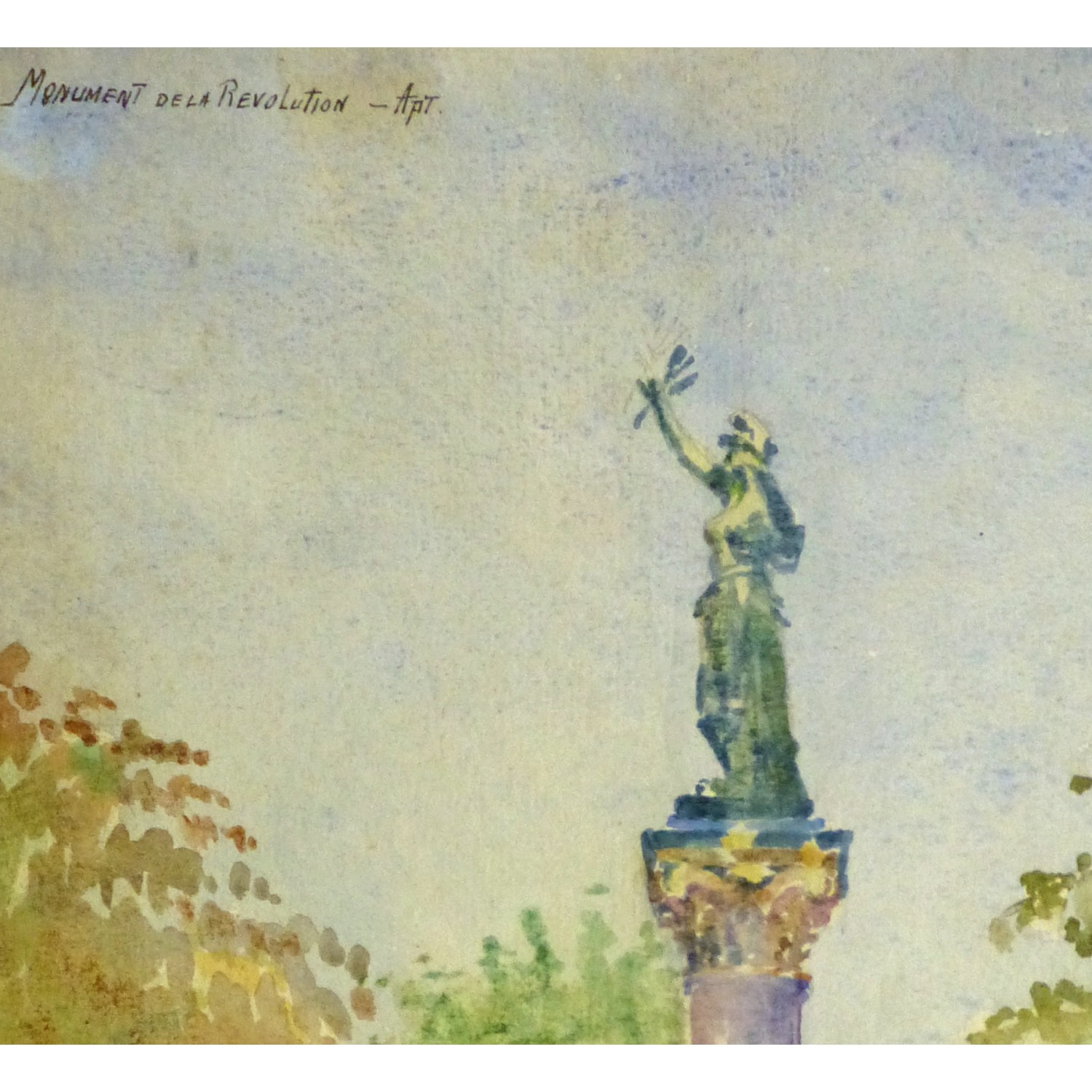 1500x1500 Watercolor Landscape - Watercolor In French