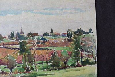 400x267 French School 1920s - Watercolor In French