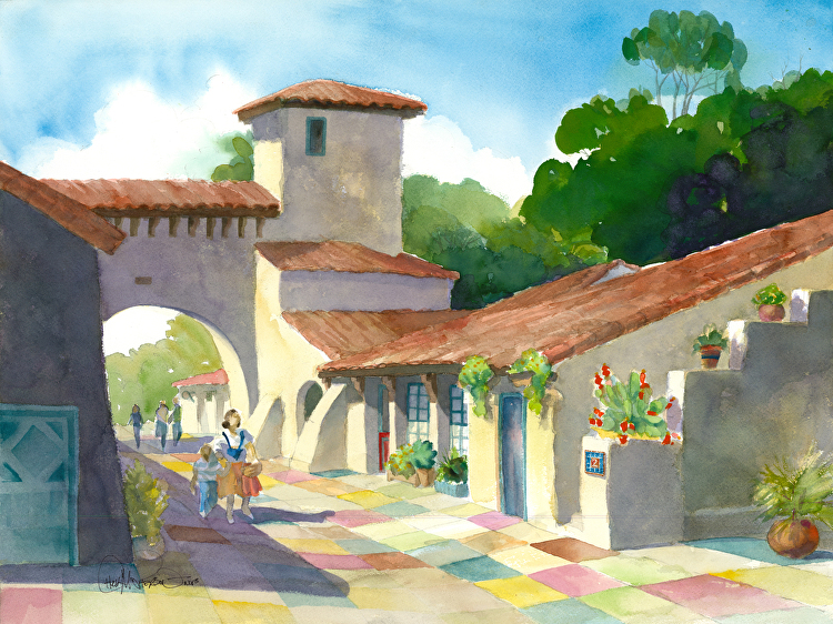 750x562 Chuck Mcpherson - Watercolor In Spanish