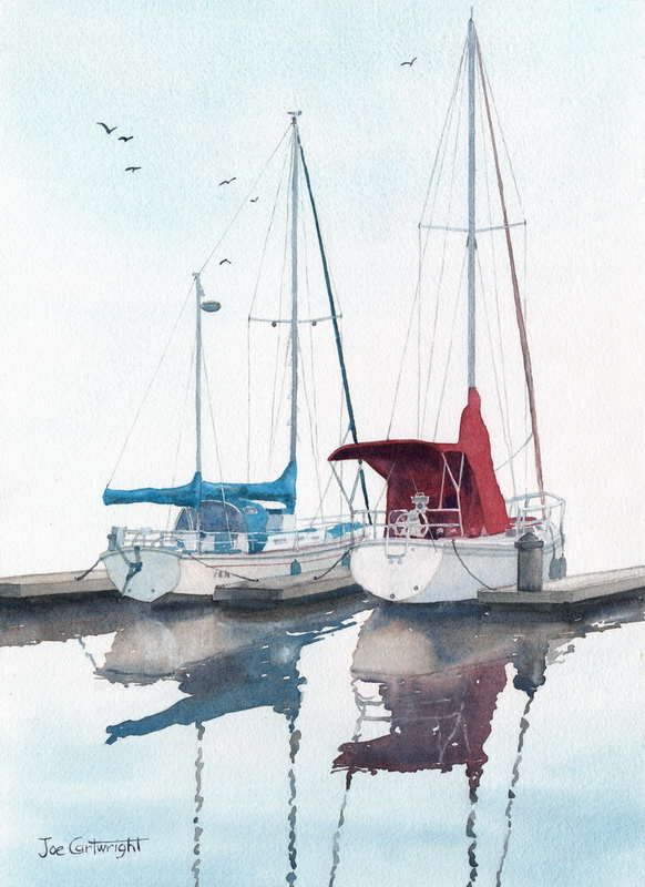 582x800 How To Paint Water With Watercolor Paint. Watercolour Painting - Watercolor Information