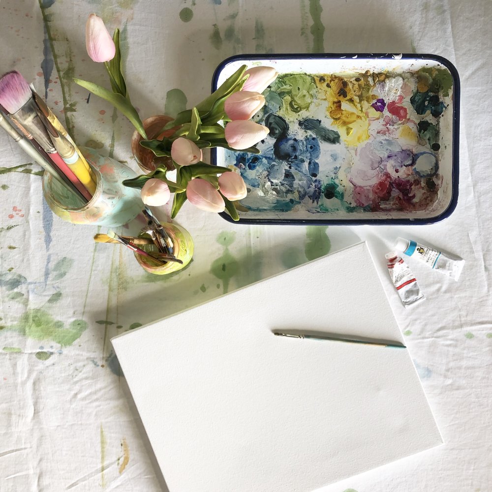 1000x1000 Watercolor Classes Kate Thomas Art - Watercolor Information