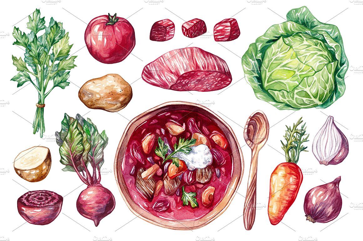 Watercolor Ingredients