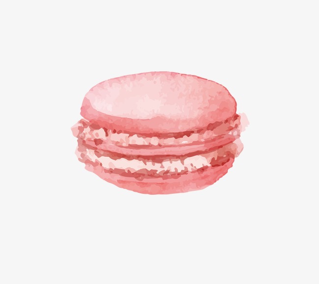650x579 Watercolor Macaron, Watercolor Vector, Drawing Ingredients - Watercolor Ingredients