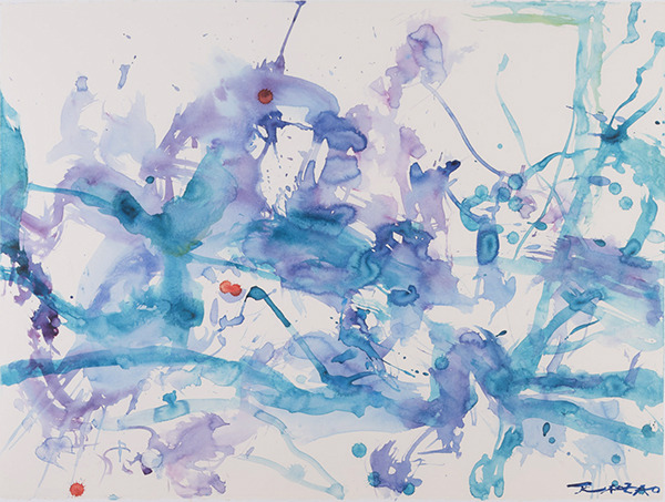600x453 Marlborough Gallery Zao Wou Ki Watercolor - Watercolor Ink