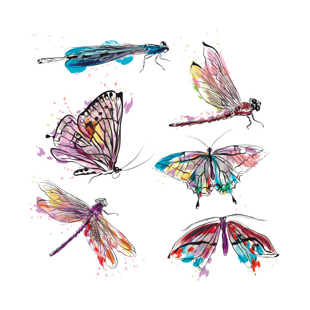 630x630 Watercolor Insects - Watercolor Insects
