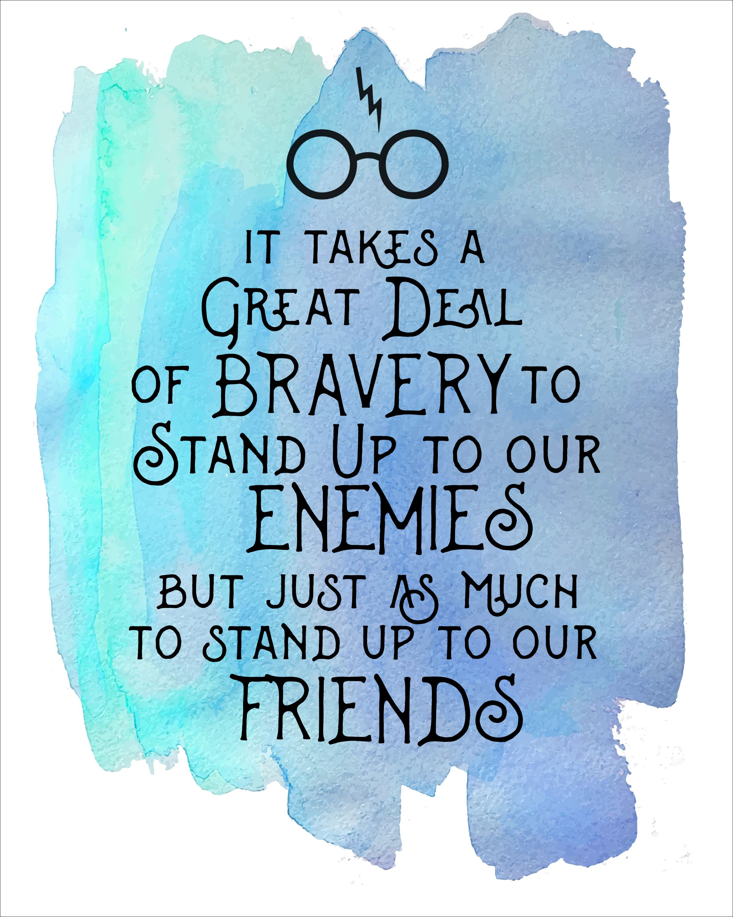 2400x3000 Inspiring Quotes From Harry Potter Harry Potter Watercolor Quote - Watercolor Inspiration Quotes