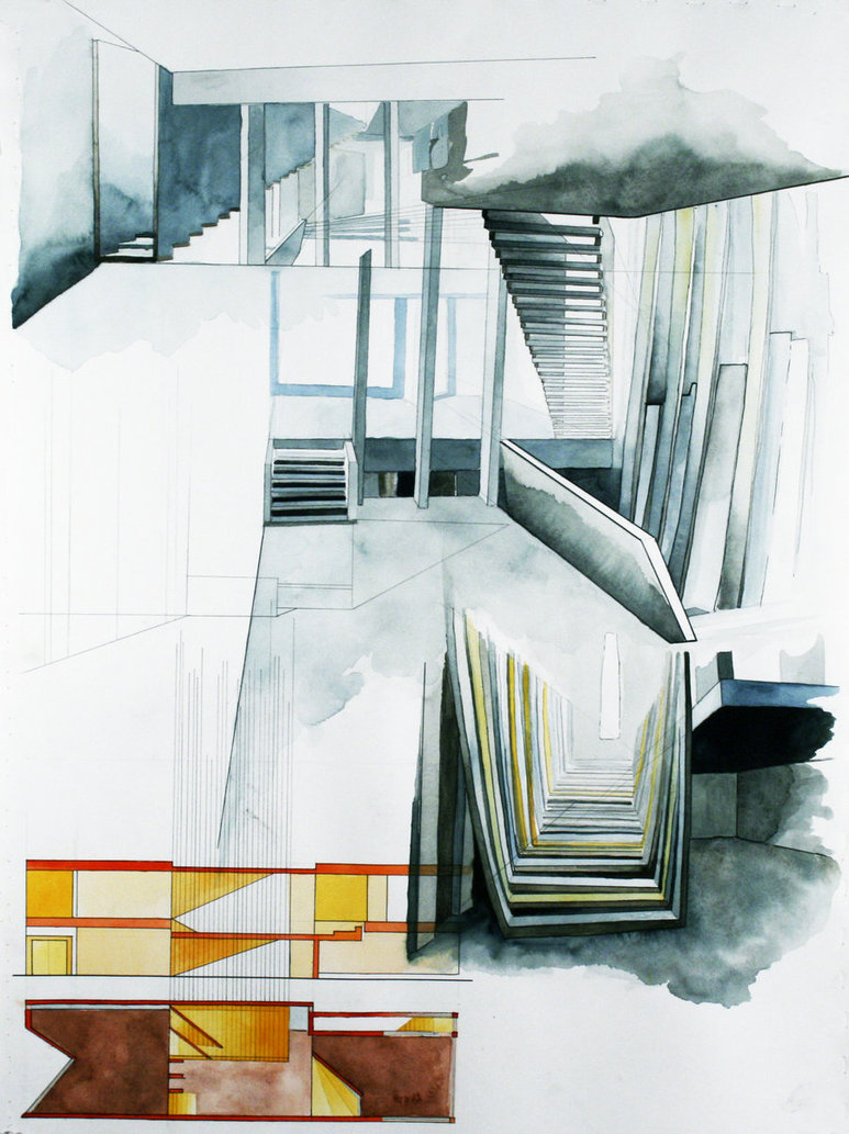 773x1033 Watercolor Interior By Jjuniorc - Watercolor Interior