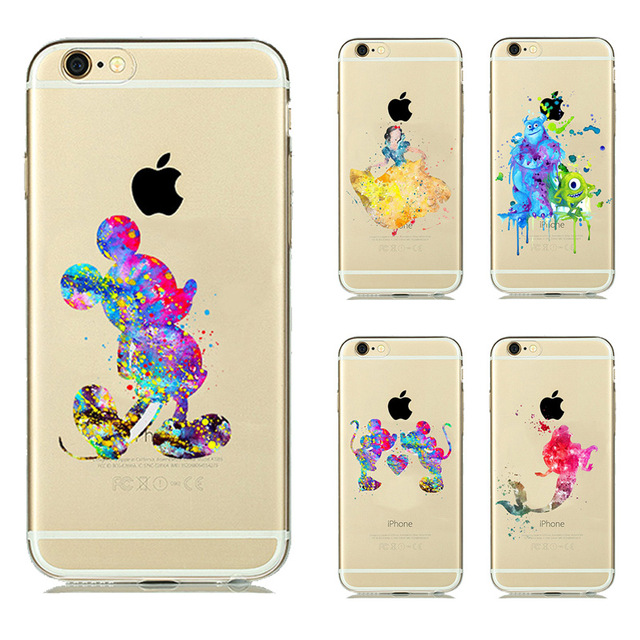 640x640 Watercolor Painted Phone Case For Apple Iphone 6s Case Kissing - Watercolor Iphone 6s Case