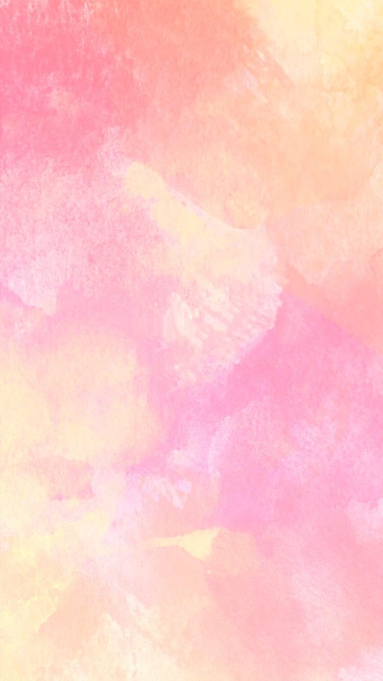 750x1334 Pink Watercolour Iphone Wallpaperspirational Quotes - Watercolor Iphone Background