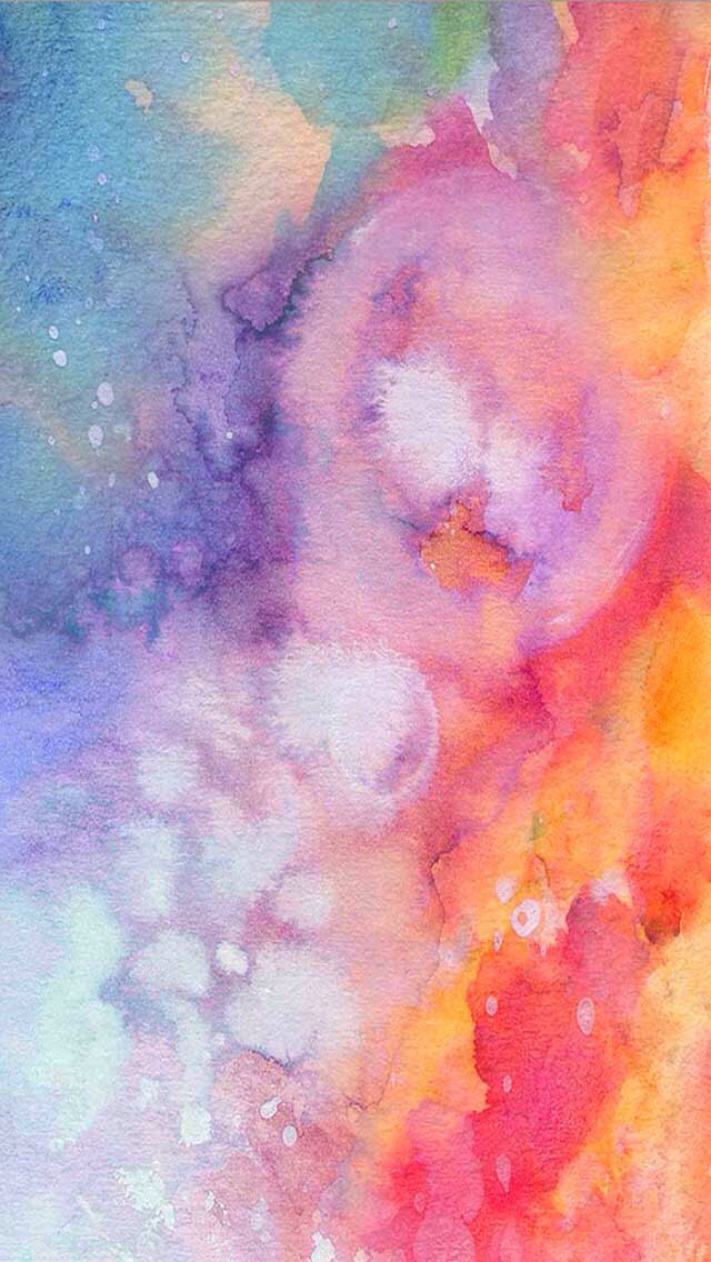 640x1136 Watercolor - Watercolor Iphone Background