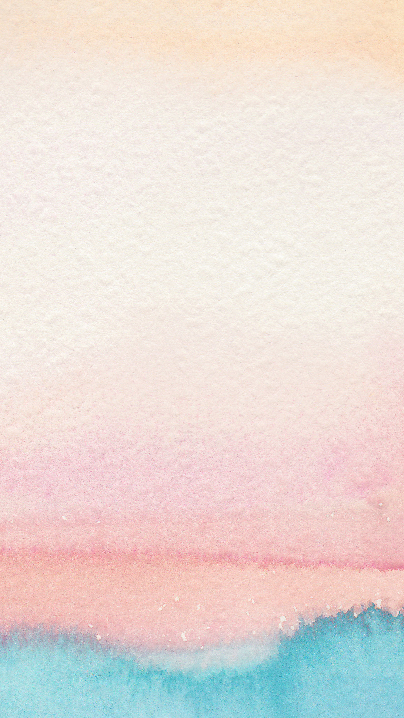 1333x2367 Watercolor Wallpaper Something Peach - Watercolor Iphone Wallpaper