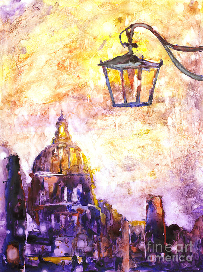 673x900 Venice Italy Watercolor Painting On Yupo Synthetic Paper Painting - Watercolor Italy