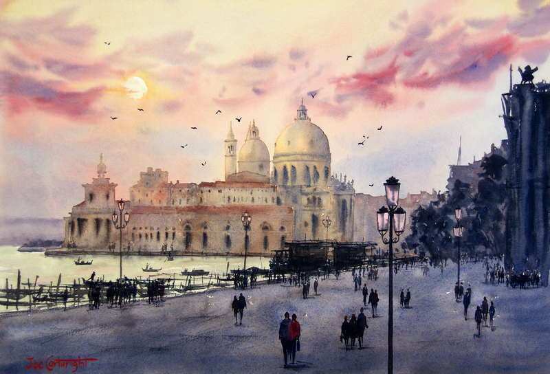 800x544 Watercolour Painting New Watercolor Paintings Venice Gallery - Watercolor Italy