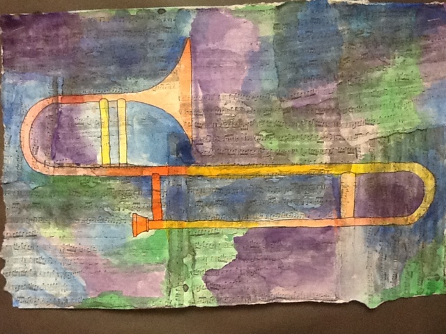 640x480 Less Talk, More Art A Middle School Art Ed Blog Jazz Music Collages - Watercolor Jazz Music