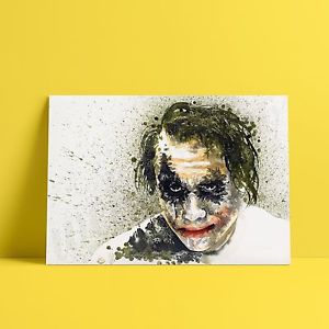 300x300 The Joker Heath Ledger Watercolour Watercolor A1 A2 A3 A4 - Watercolor Joker