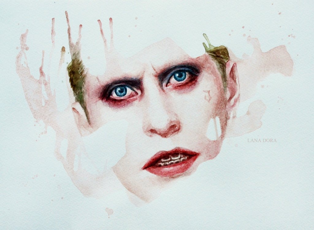 1024x750 Watercolor Joker By Lanadoraart - Watercolor Joker